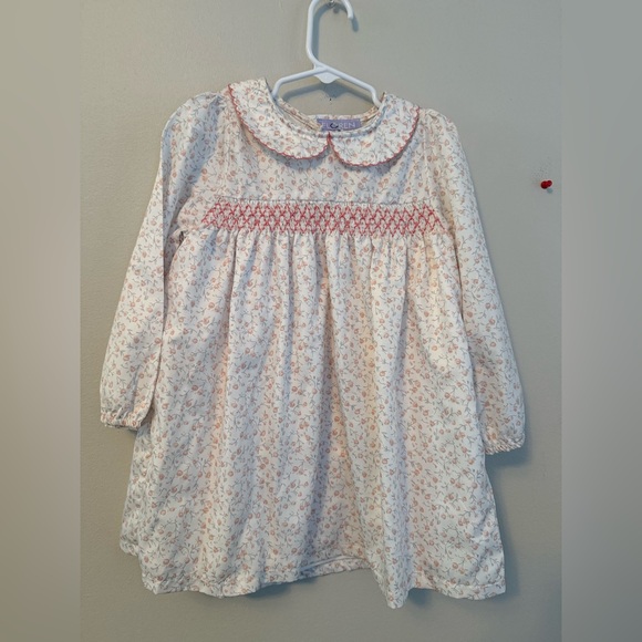 Floren Other - Floren Floral Long Sleeve Smocked Dress